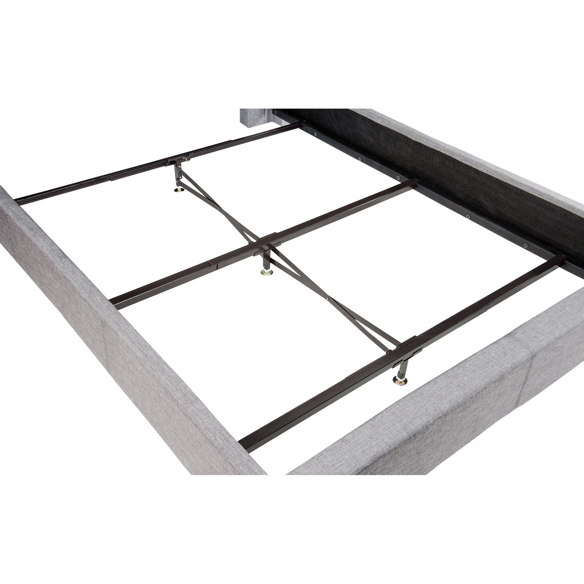Glideaway Premium Center Support - Heavy Duty Bed Frame Support Bar for Queen & King Size Mattresses - Prevents Sagging & Extends Mattress Life - Perfect for Master Bedrooms & Guest Rooms