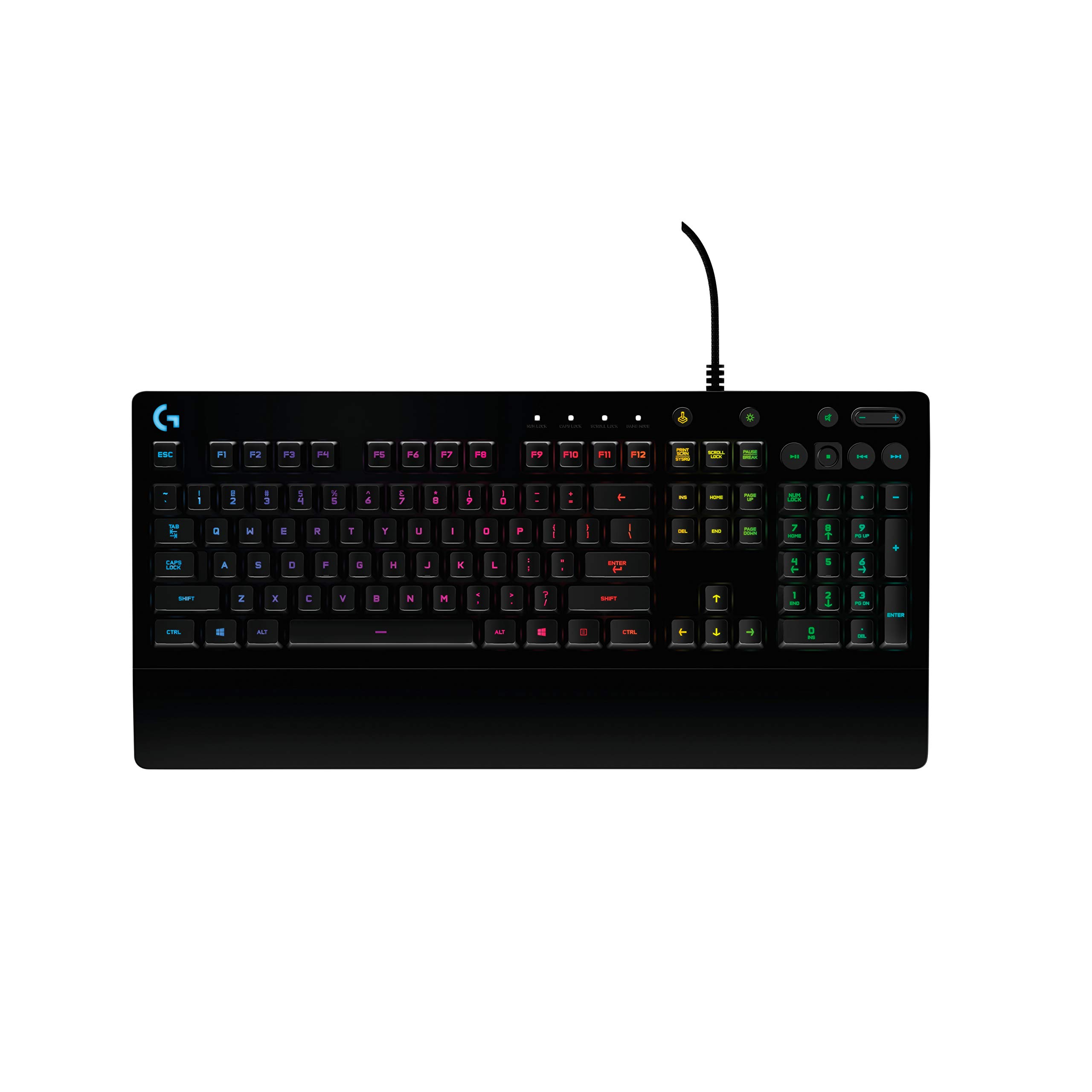 Logitech G213 Prodigy Gaming Keyboard with RGB LIGHTSYNC Backlit Keys, Spill-Resistant Design, Customizable Keys & G502 HERO Gaming Mouse - High Performance, HERO 16K Sensor, 16000 DPI - Perfect for PC Gaming, Esports, and Office Work