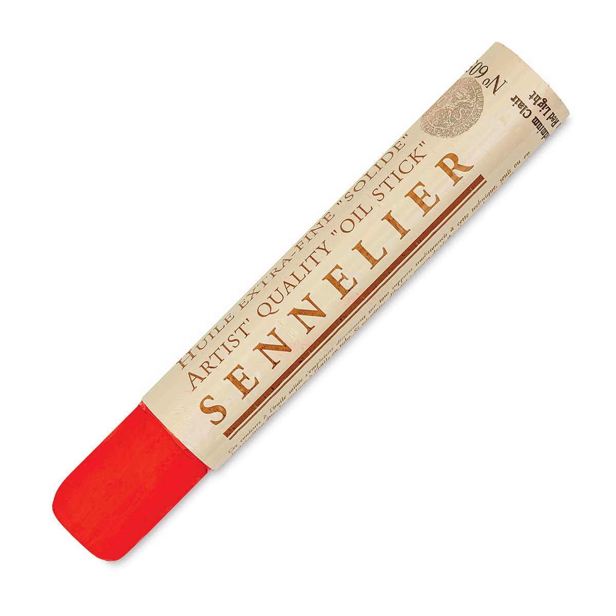 Sennelier Oil Sticks - Cadmium Red Light Professional Artist Paint for Canvas, Oil Painting & Mixed Media | Vibrant Pigments, Smooth Application | Perfect for Studio, Outdoor & Classroom Art Projects