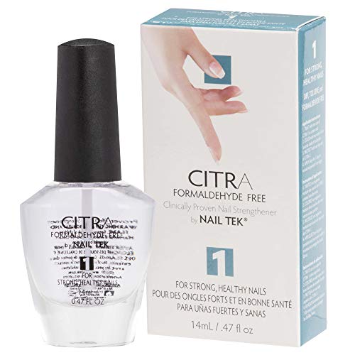 Nail Tek CITRA1 Nail Strengthener - Daily Treatment for Strong, Healthy Nails | Improves & Protects Nails | 1-Pack | Perfect for Weak, Brittle Nails & Nail Care Routine