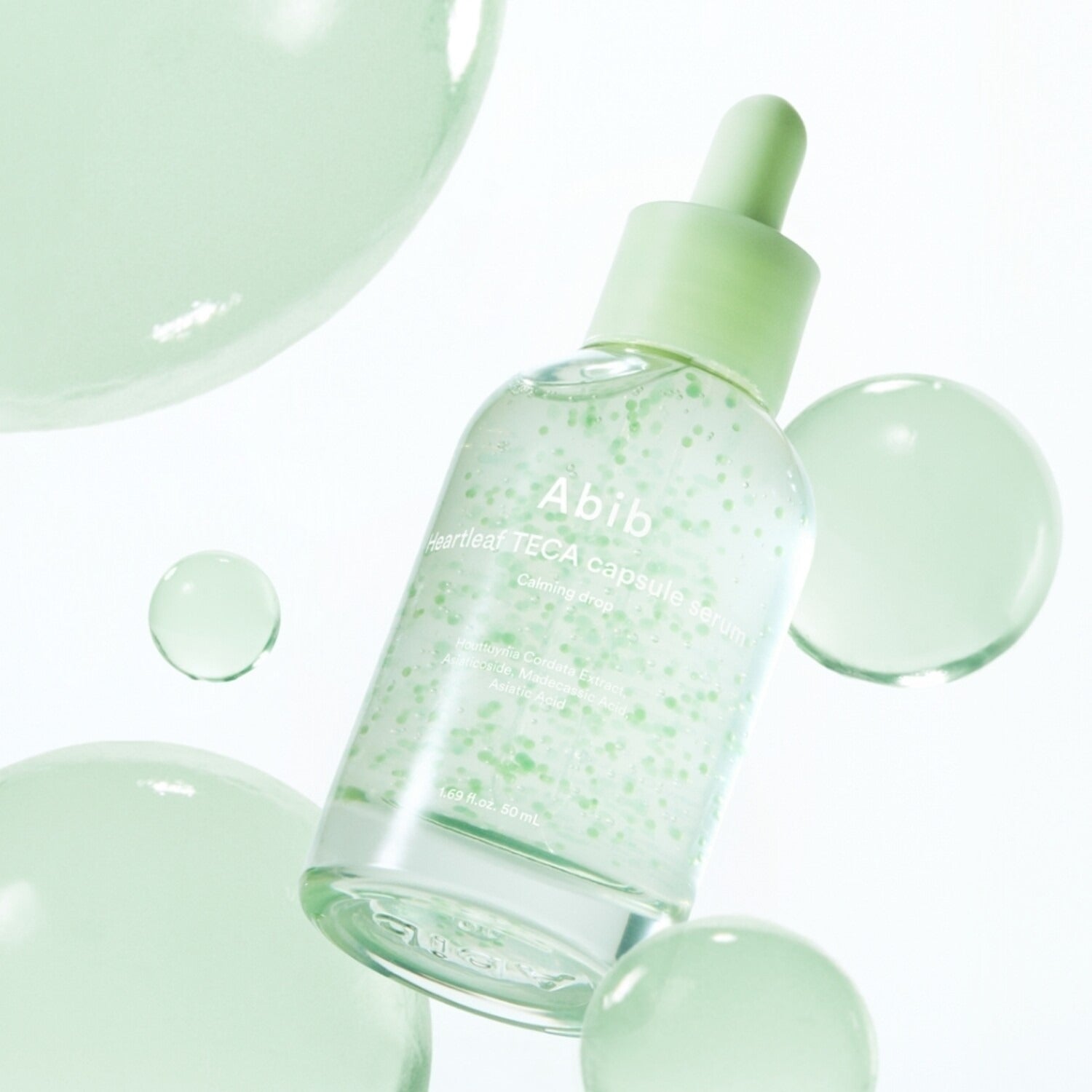 Abib Heartleaf TECA Capsule Serum 50ml - Soothing Calming Facial Drops for Sensitive Skin | Reduce Redness & Hydrate | Perfect for Daily Skincare Routine & Post-Sun Care