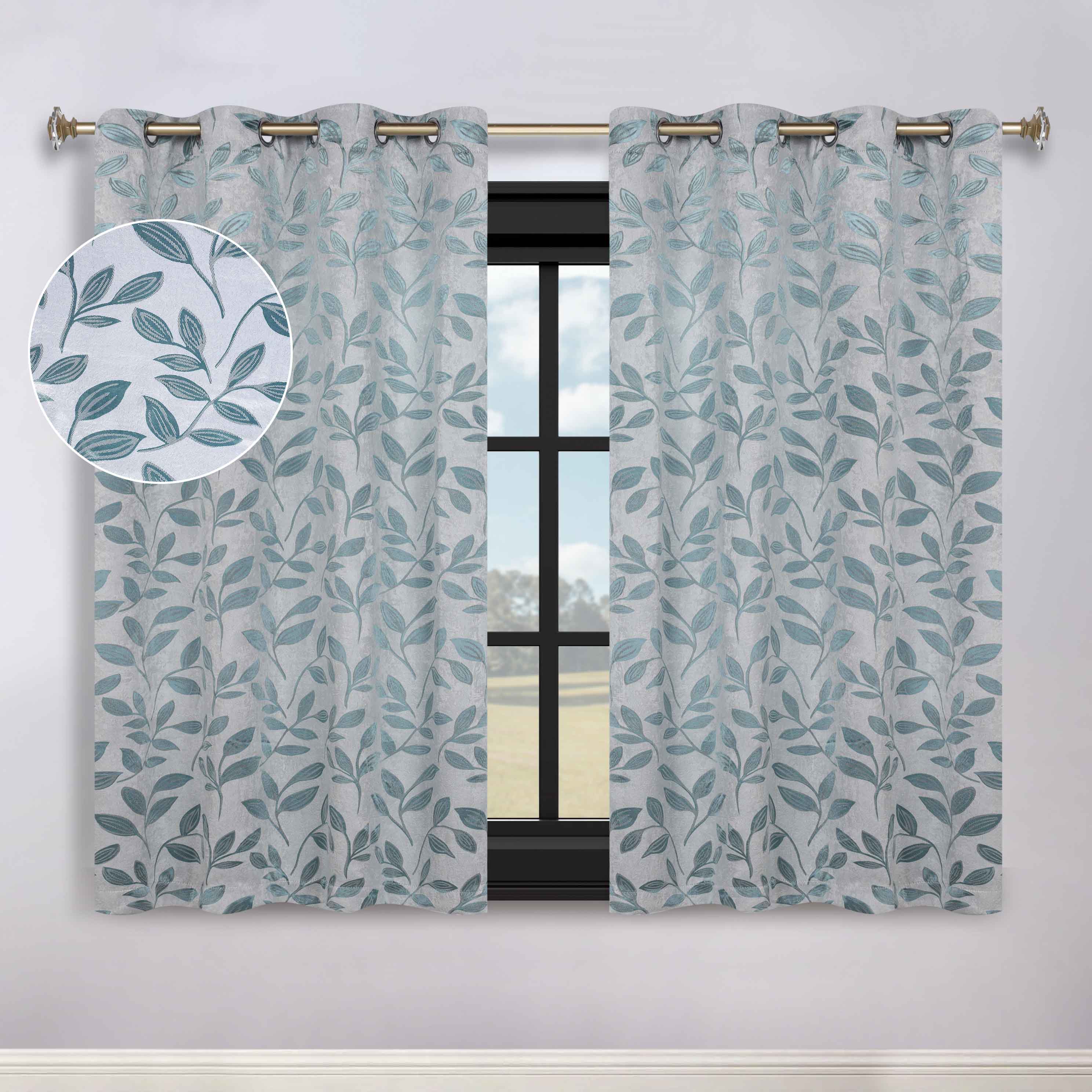 Machine Washable Blackout Curtains Set of 2 - Thermal Insulated Room Darkening Window Drapes for Bedroom & Living Room | Noise Reducing & Energy Saving Home Decor