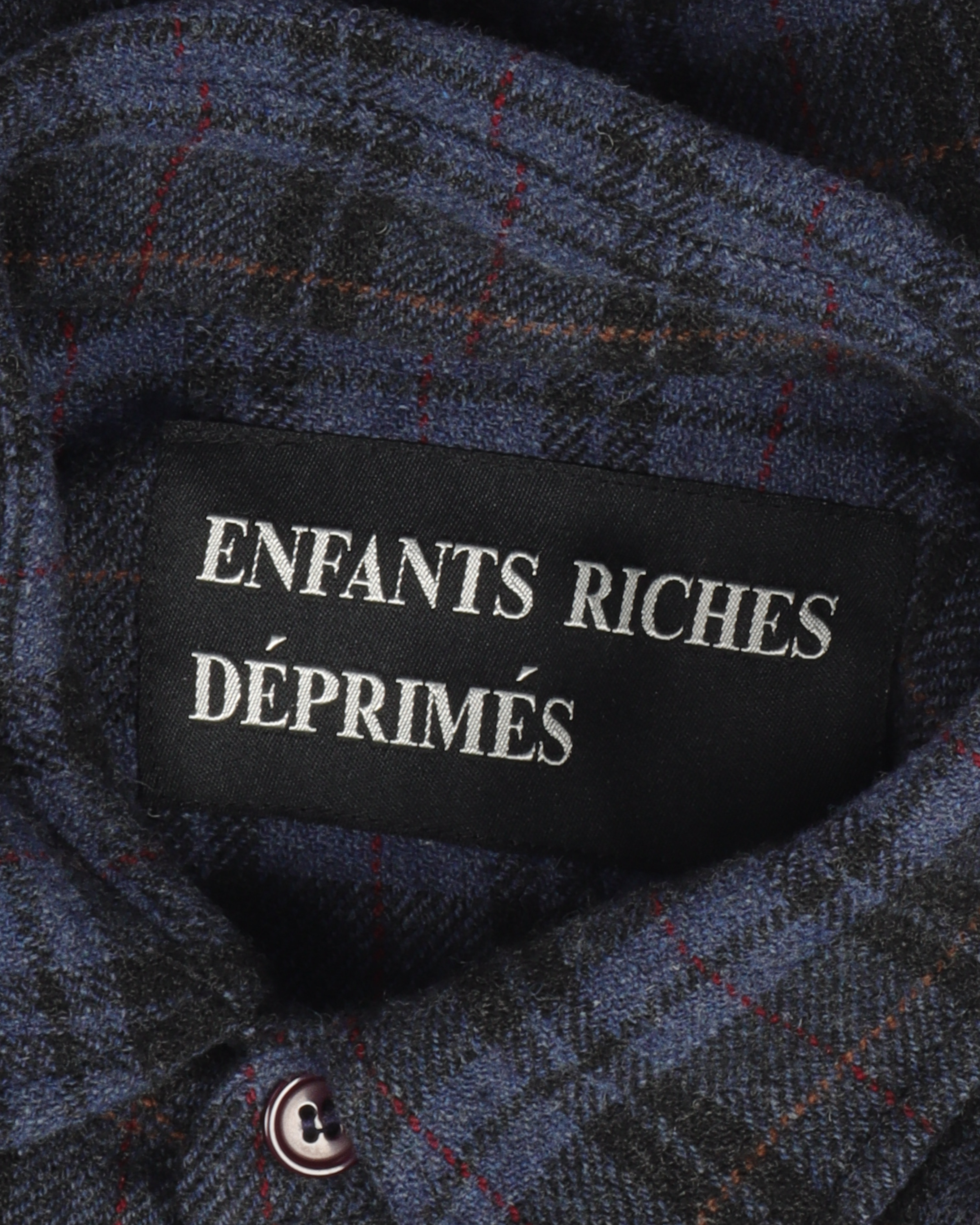 Frozen Beauties Patched Wool Flannel Shirt for Women - Cozy Winter Plaid Top with Unique Embroidery | Perfect for Outdoor Adventures, Casual Wear & Layering