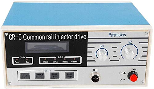 LeTkingok CR-C Multifunction Common Rail Injector Tester - Professional Diesel Fuel Injector Diagnostic & Repair Tool for Common Rail Systems | Perfect for Auto Shops, Mechanics & DIY Enthusiasts