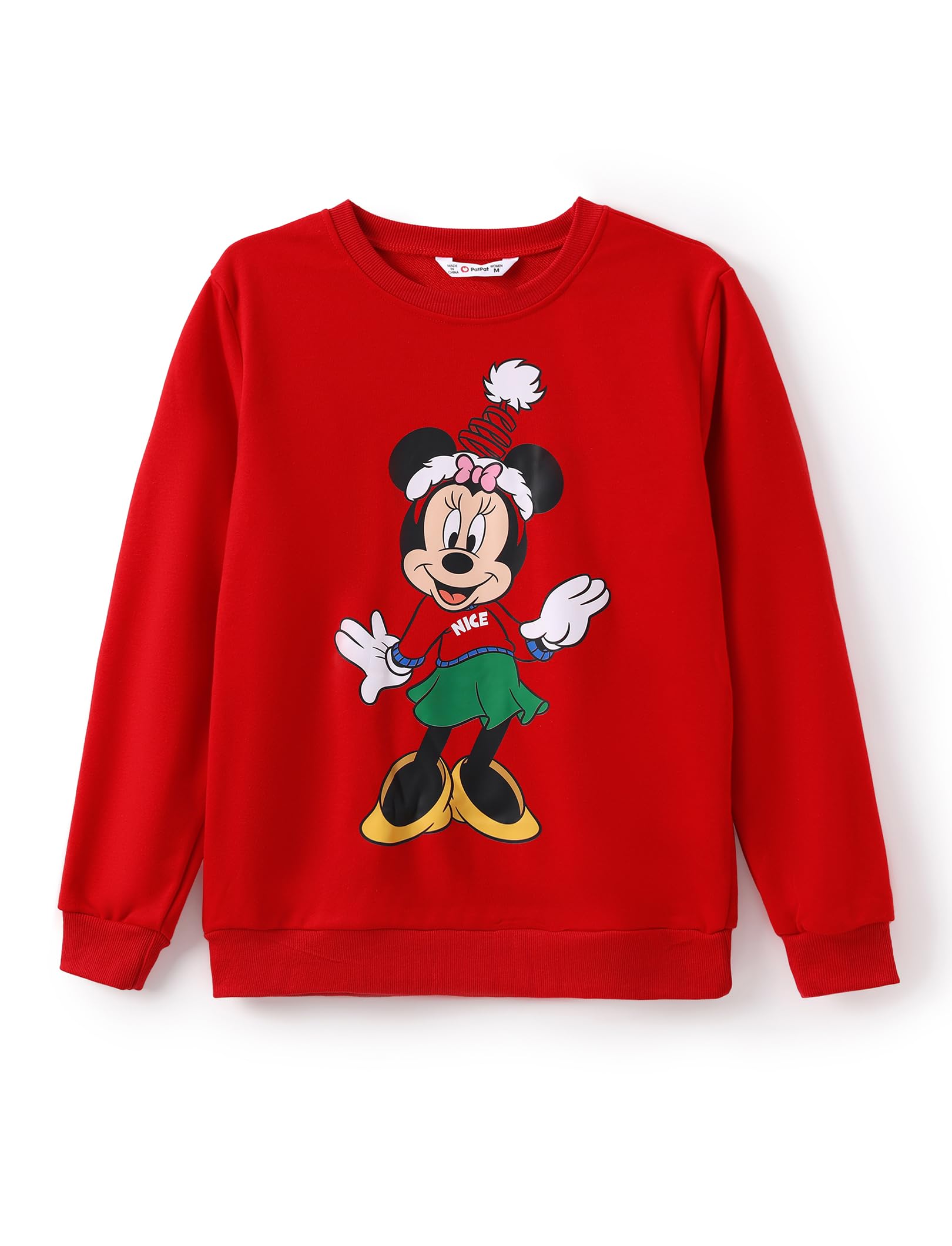 Disney Christmas Sweatshirt - Funny Holiday Family Matching Outfits for Christmas Parties & Family Photos