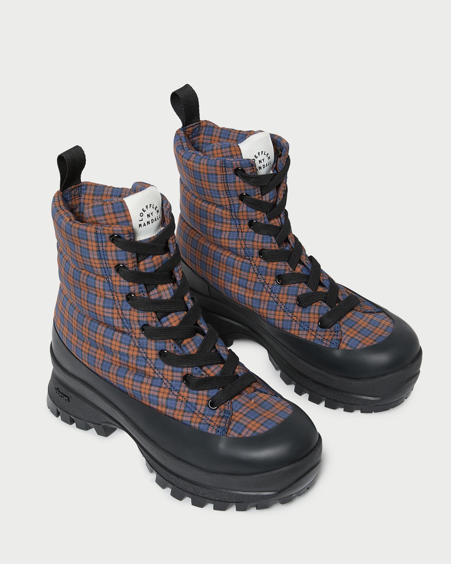 Davey Navy/Rust Weatherproof Boots for Men & Women - Waterproof Hiking & Outdoor Work Boots - Perfect for Rain, Snow & Muddy Terrains