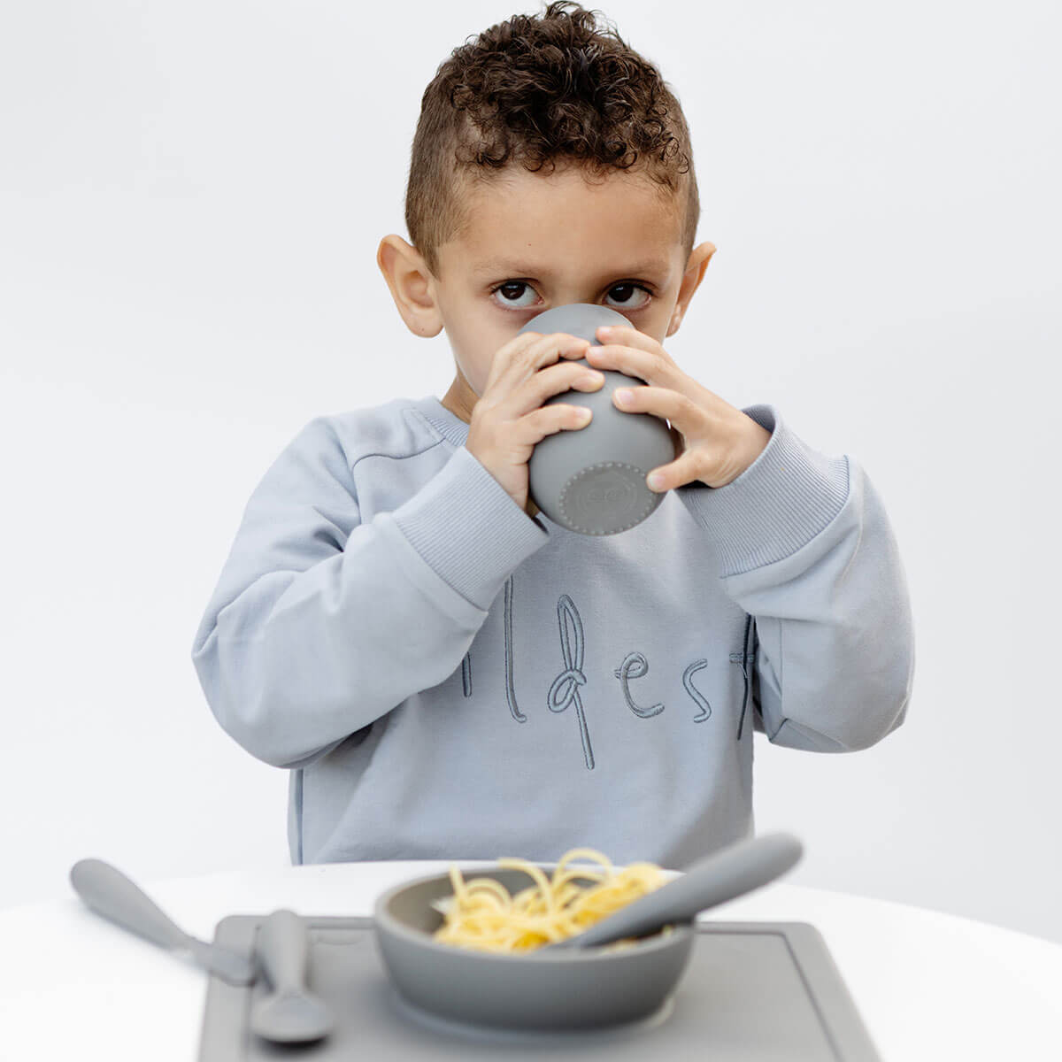 Happy Cup with Straw System - BPA-Free Toddler Open Cup & Straw Drinking Set for Kids 6-24 Months | Ideal for Home, Daycare & Travel Use