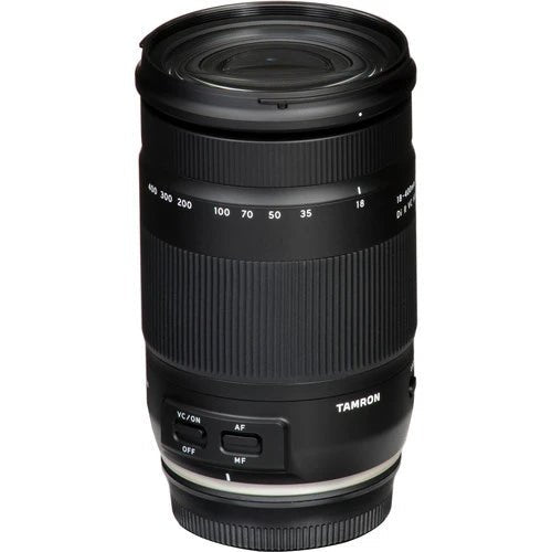 Tamron 18-400mm f/3.5-6.3 Di II VC HLD All-in-One Zoom Lens for Canon/Nikon DSLR Cameras - Perfect for Travel, Wildlife & Sports Photography