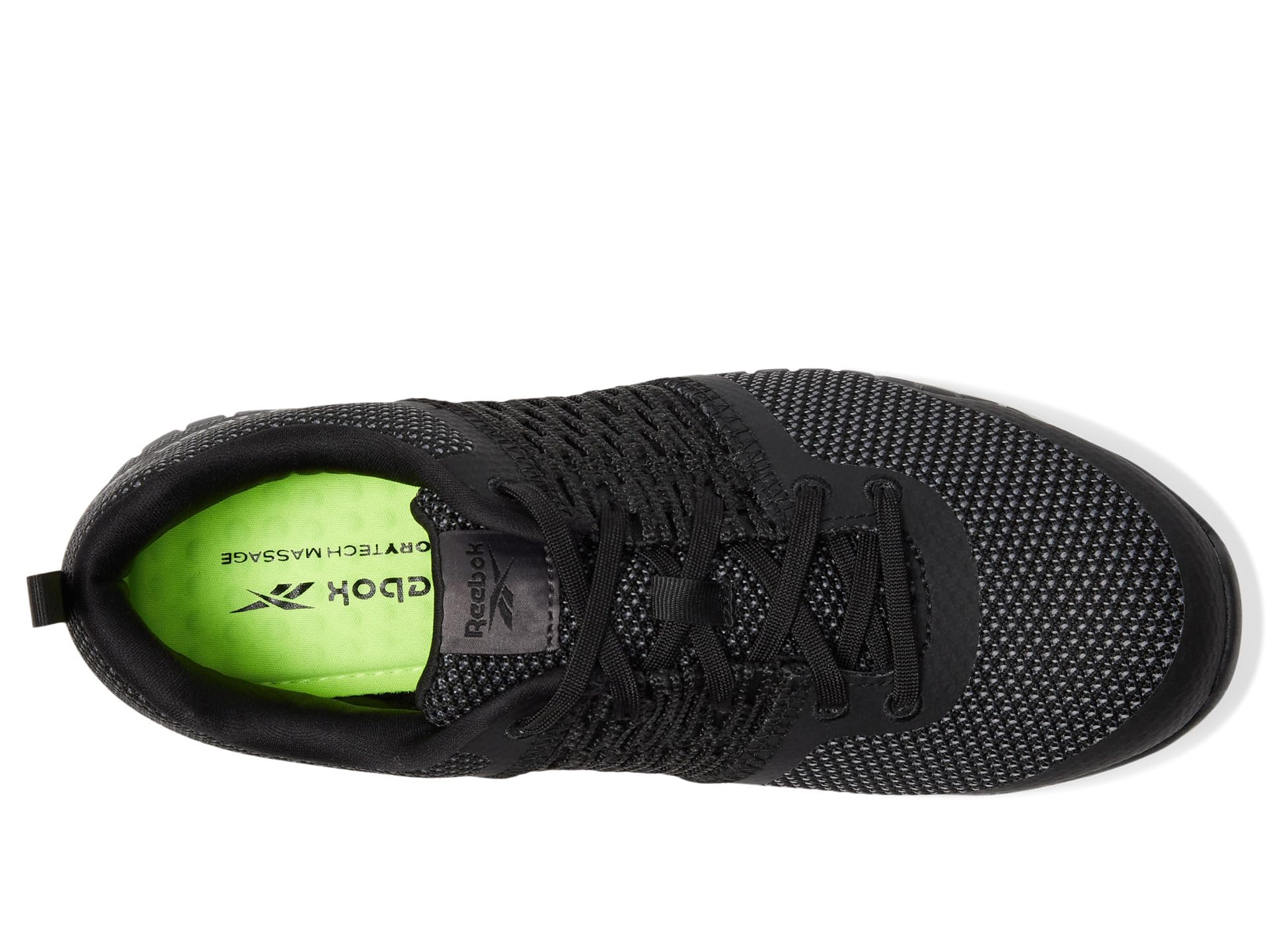 Reebok Men's Print Work ULTK Construction Shoes - Black, 4 Wide (Durable & Comfortable Work Boots for Construction, Landscaping & Outdoor Jobs)