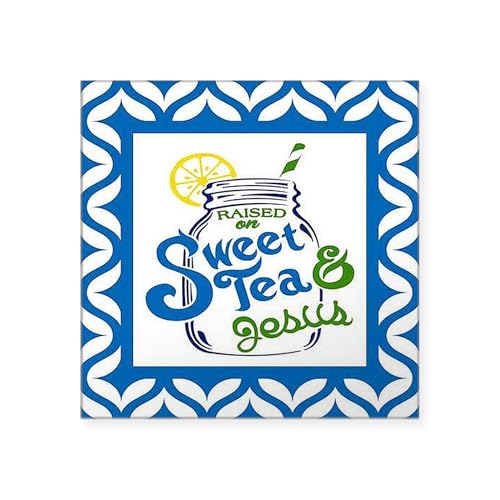 Clear - Sweet Tea And Jesus Sticker