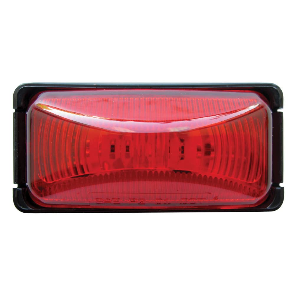 Optronics AL90RK Amber Mini Thinline Sealed LED Clearance & Marker Light Kit - Waterproof, Durable for Trucks, Trailers, RVs & Boats - Perfect for Road Safety & Night Visibility