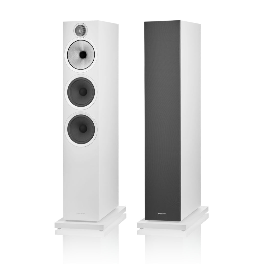 B&W 603 S3 Floor Standing Speakers - High-End Audio Tower Speakers with Crisp Sound | Perfect for Home Theater & Music Listening