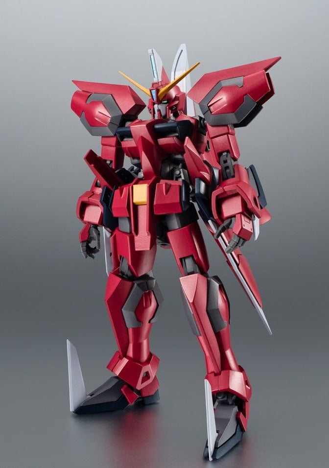 Bandai Robot Spirits Gundam Seed GAT-X303 Aegis Gundam ver. A.N.I.M.E. Action Figure - High-Quality Collectible Model Kit for Anime Fans & Display