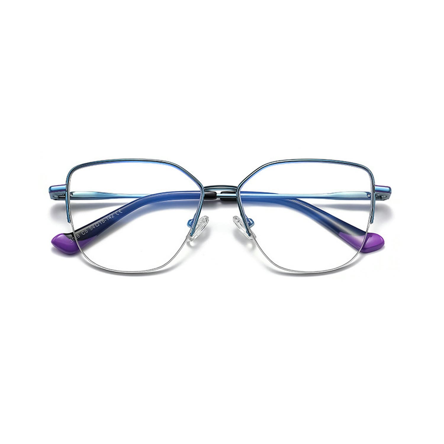 Melrose Cat Eye Glasses for Women - Blue Light Blocking Reading Glasses with Optical Lenses - Stylish Eyewear for Work, Reading & Screen Time