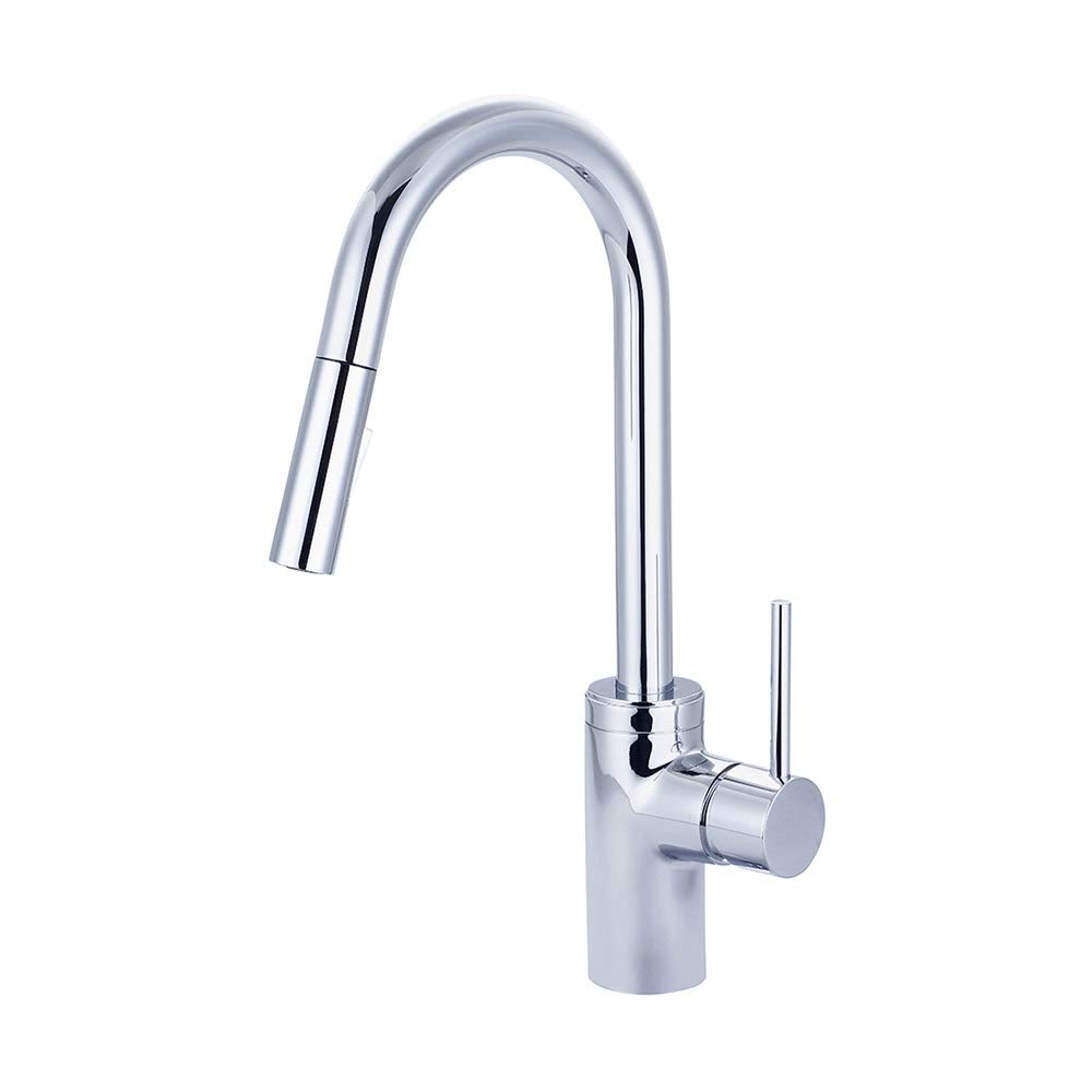 2MT261 Motegi Pull Down Single Handle Kitchen Faucet - Polished Chrome Finish for Modern Home & Restaurant Use