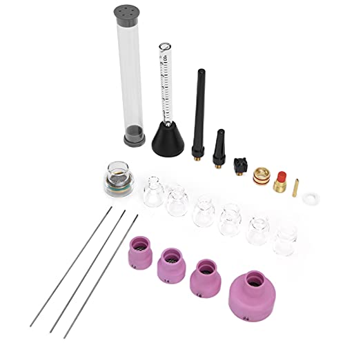 Premium Ceramic Welder Nozzle Kit 1.6mm - Torch Accessories for WP-9/20 Welding Torches | Durable Consumables for Electronics Repair & Metal Fabrication | Ideal for DIY Projects, Jewelry Making & Automotive Repairs