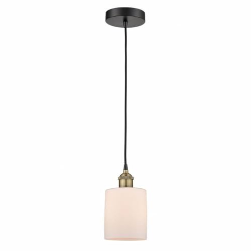 Black Antique Brass / Matte White