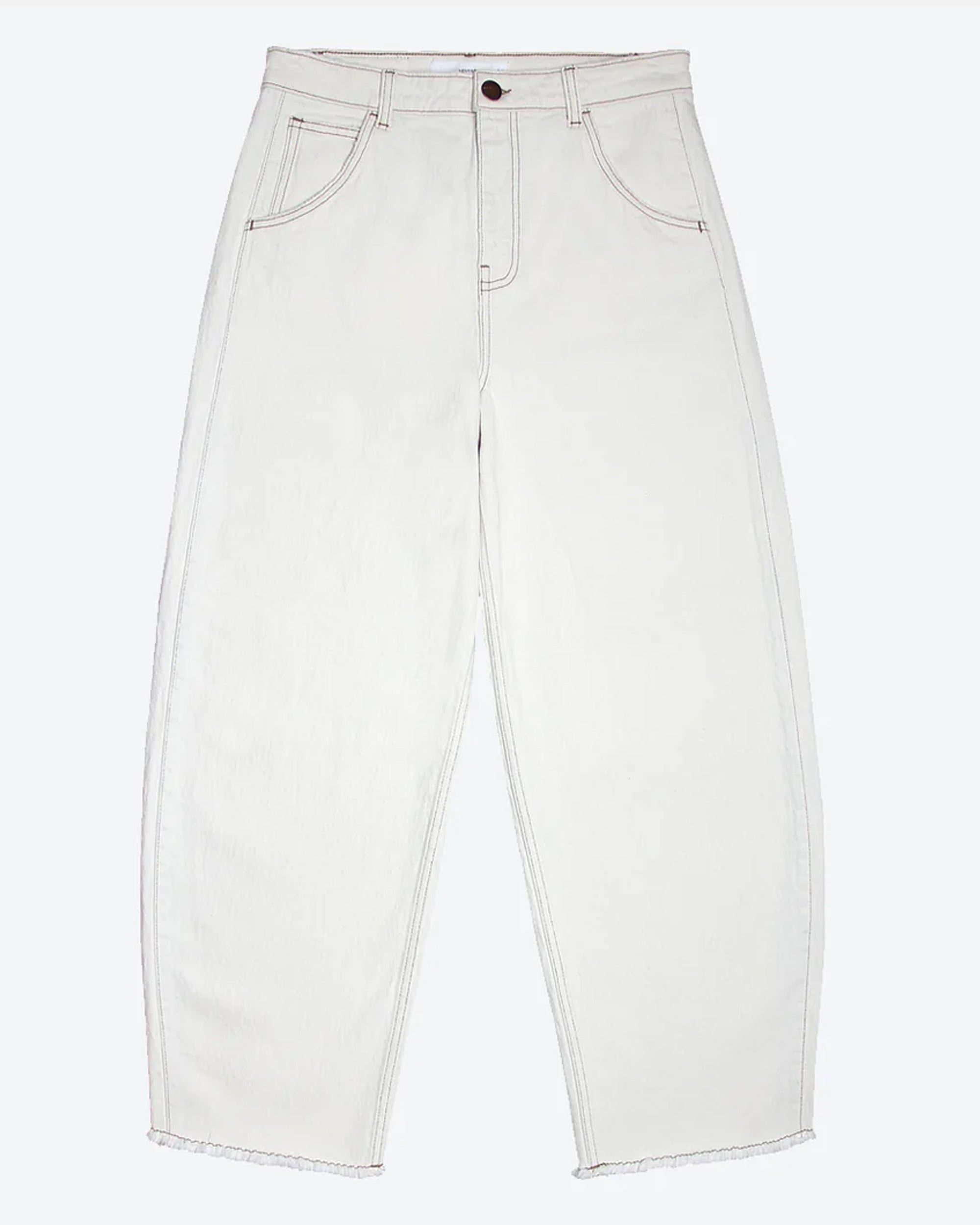 Seventy + Mochi Bootcut Jeans in Ecru - Comfortable Stretch Denim Pants for Women | Perfect for Casual Wear, Office & Date Night
