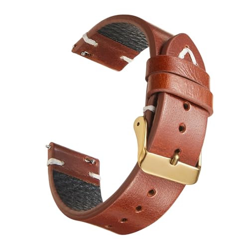 brown & gold buckle