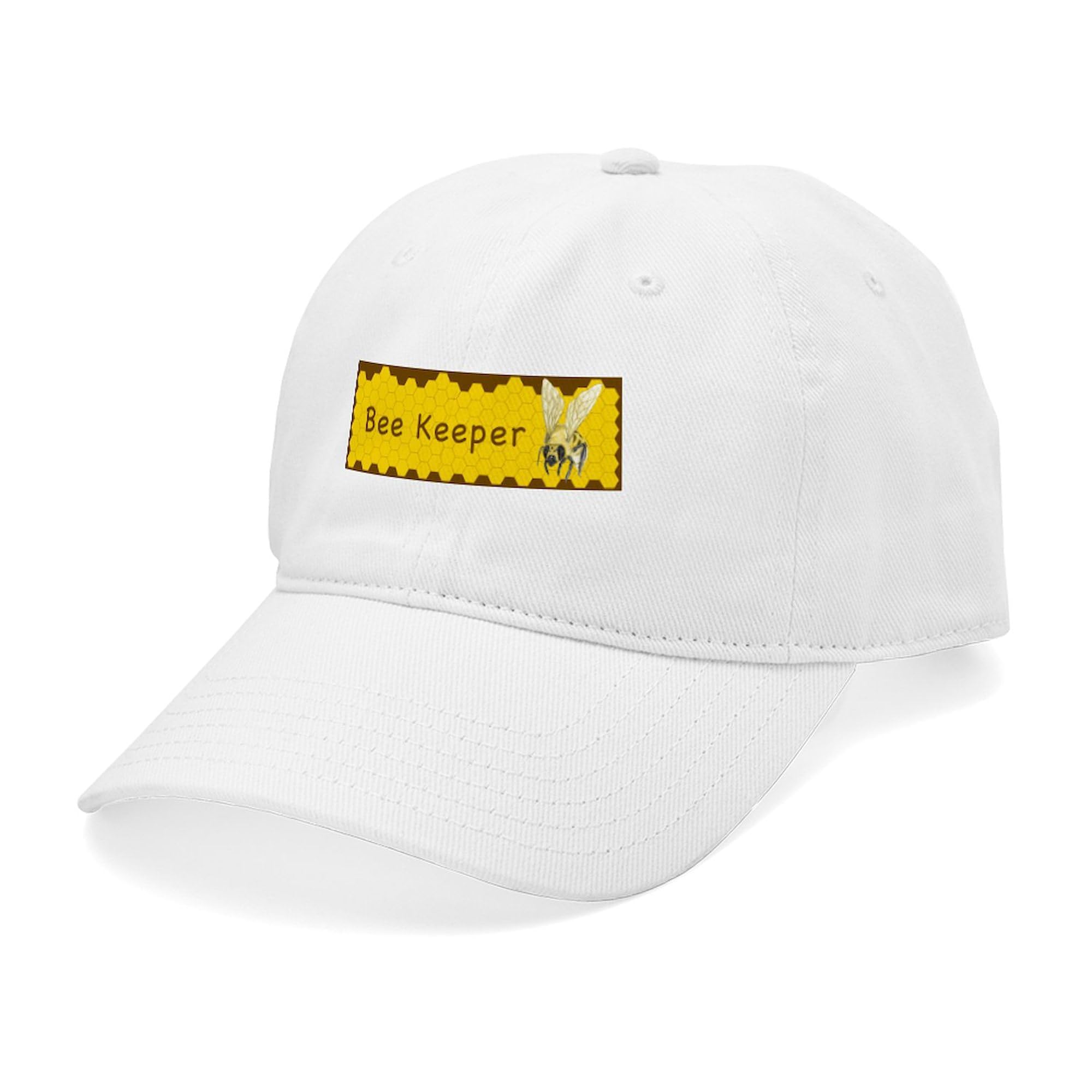 Beekeeper 3 Adjustable Baseball Cap - Funny Beekeeping Hat for Men & Women - Perfect for Gardening, Outdoor Activities & Beekeeping Enthusiasts