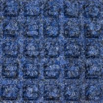 Andersen Waterhog Classic Doormat 6' x 10' - Medium Blue Indoor/Outdoor Entry Mat with Rubber Edging | Super Absorbent for Snow, Water & Mud | Non-Slip Backing | Perfect for Front Door, Garage & Patio Use