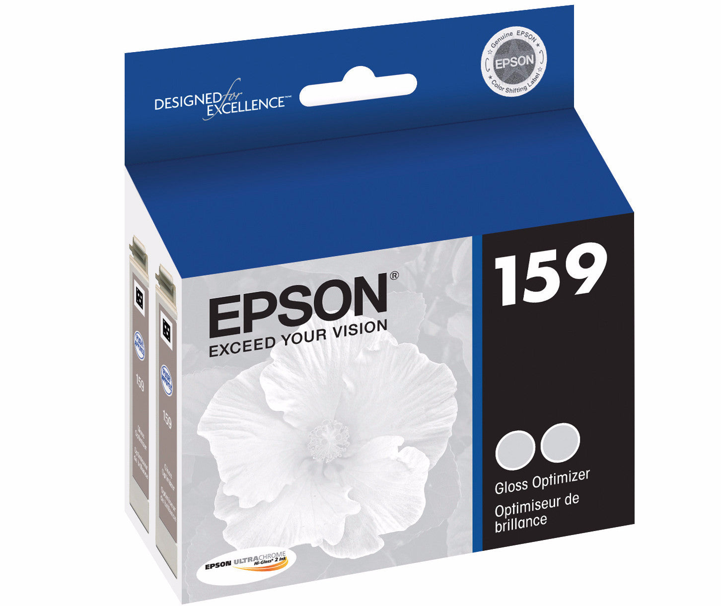 Epson T159020 R2000 Gloss Optimizer Ink Cartridge (159) - High-Quality Photo Printing for Professional Photographers & Artists