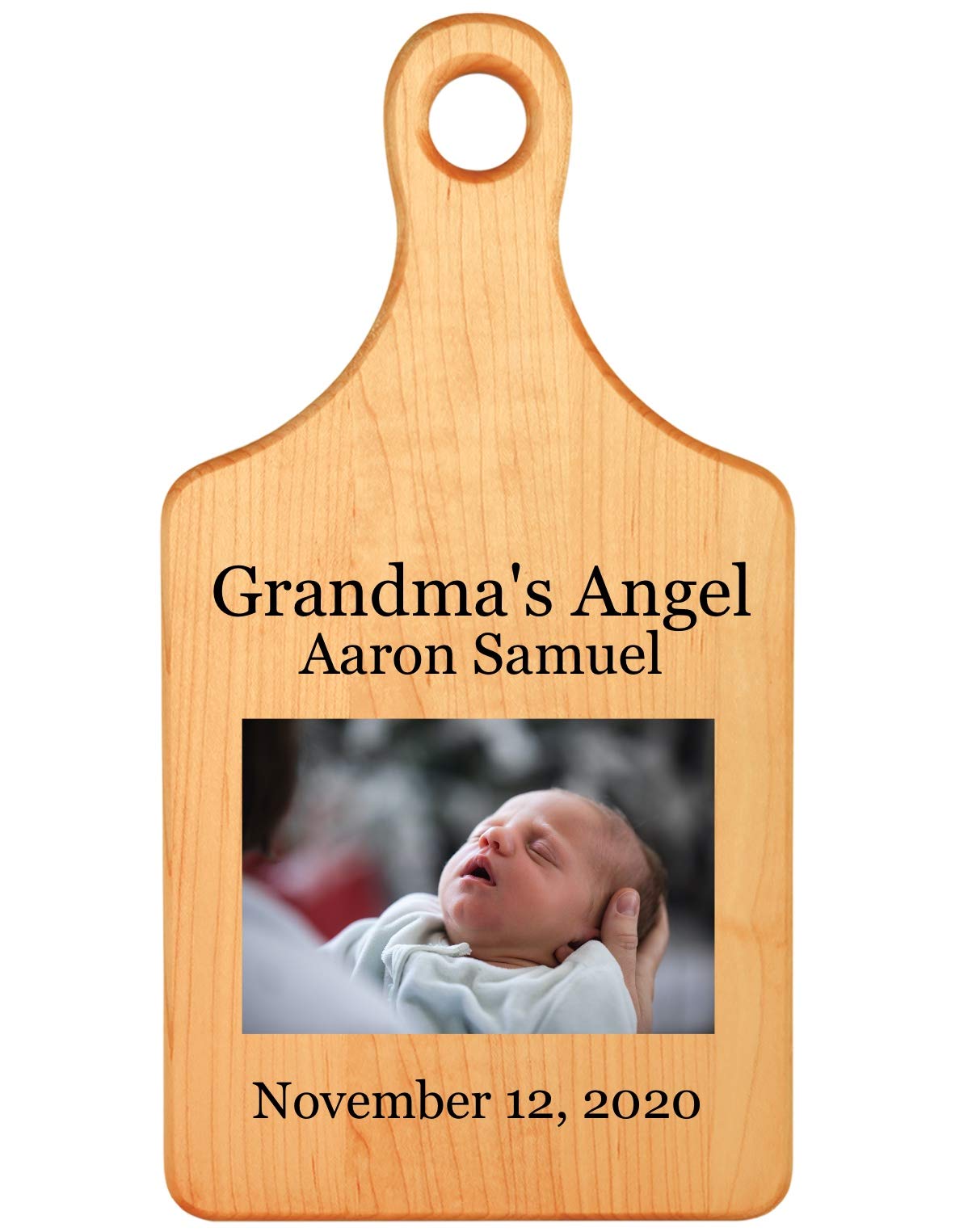 Personalized Wooden Cutting Board - Custom Anniversary & Wedding Gift for Couples, Bride & Groom - Engraved Engagement & Wedding Gift for Him & Her - Unique Gift for Mom - 13.5