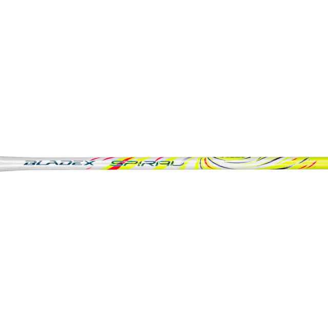 Li Ning BladeX Spiral Neon Yellow Badminton Racket - Prestrung Professional Racquet for Advanced Players | Perfect for Tournaments & Training | Made in China