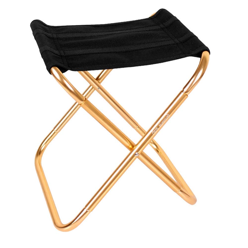 Lightweight Aluminum Alloy Folding Chair - Portable Outdoor Camping, Fishing, Beach Chair for Picnics, Backyard, and Travel | Durable & Compact Design