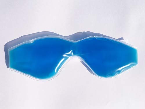 Kesariyaji Cooling Gel Eye Mask for Dark Circles & Puffy Eyes – Soothing Relief for Dry Eyes, Redness & Eye Fatigue – Reusable Blue Eye Patches for Sleeping, Travel & Work – Small Size for All Family Members