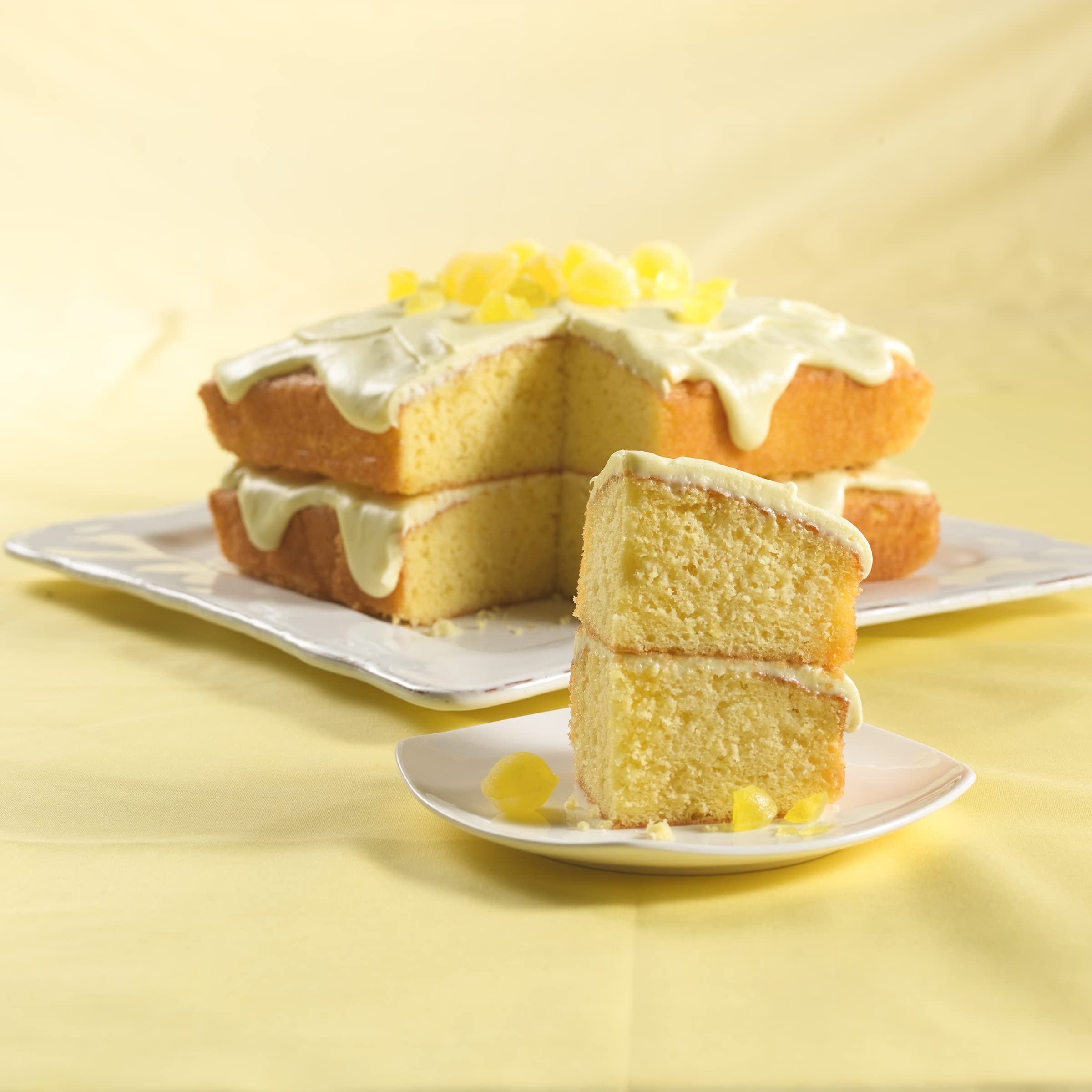 Betty Crocker Gluten Free Rich & Creamy Lemon Frosting - 16 oz (Pack of 8) - Perfect for Easter Treats, Cakes, Cupcakes & Dessert Decorating