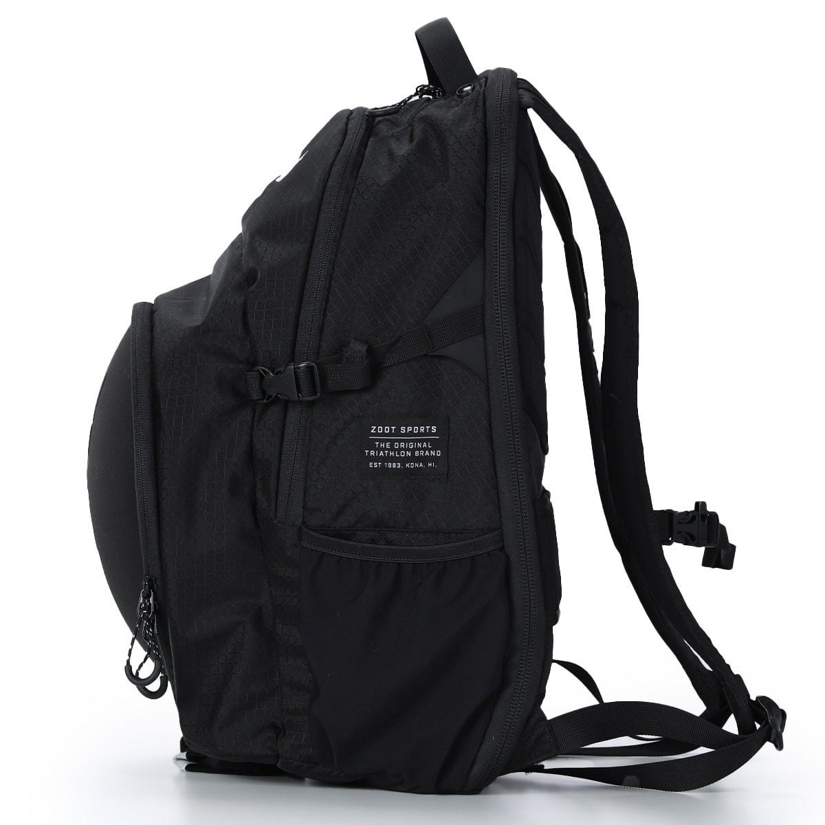 Ultra Tri Backpack - Lightweight Durable Travel Backpack for Hiking, Camping & Daily Use - Water-Resistant Black Daypack for Men & Women