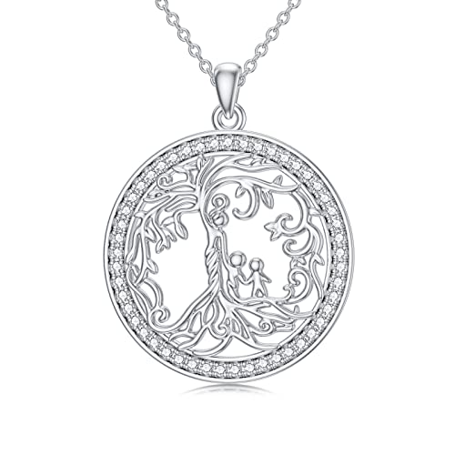 I-Mother and 2 Child-Cubic Zirconia