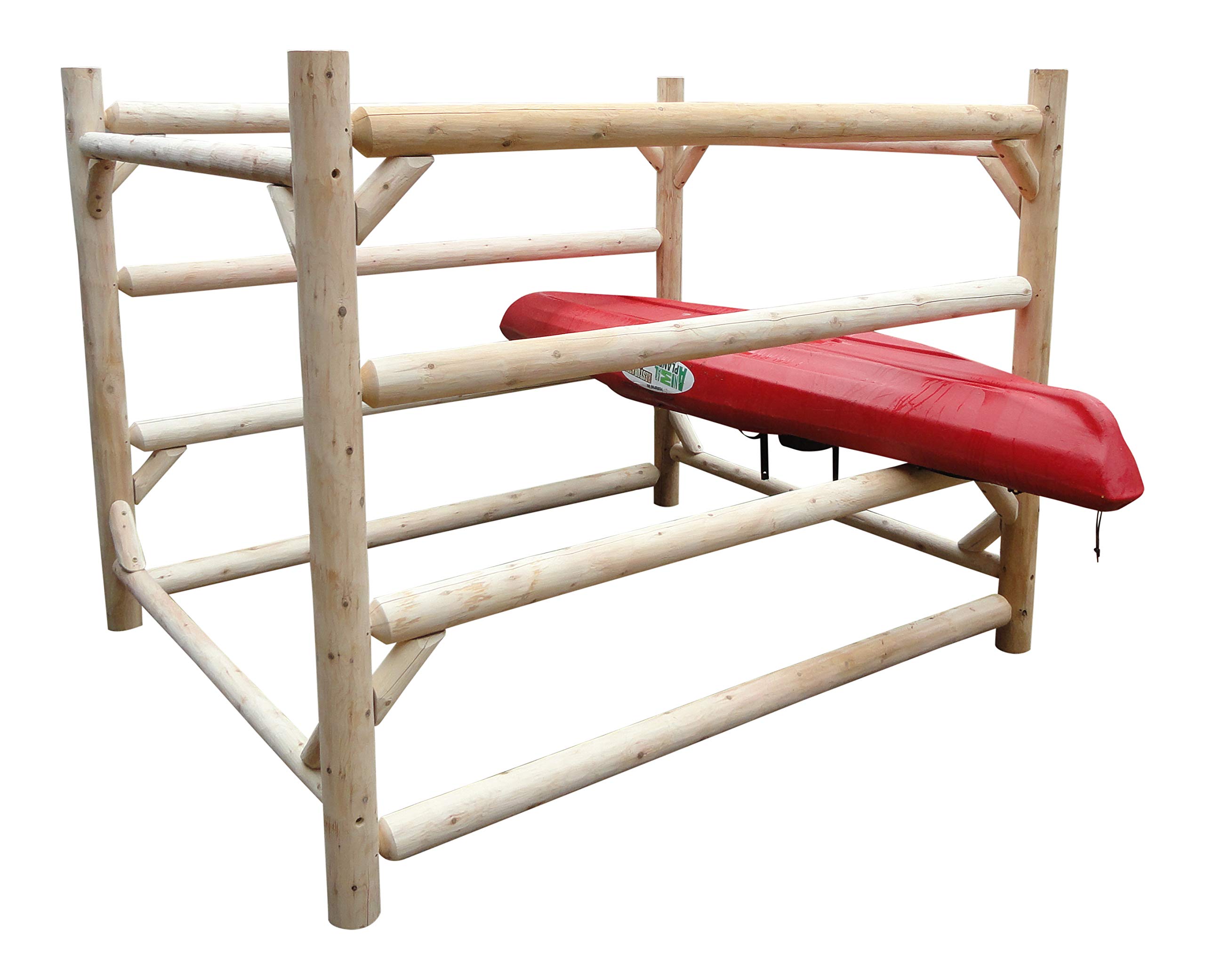 12-Slot Kayak & Canoe Storage Rack - Heavy Duty Free Standing Paddle Board, SUP, Surfboard Organizer | Outdoor Kayak & Canoe Stand for Garage, Backyard, Dock Storage
