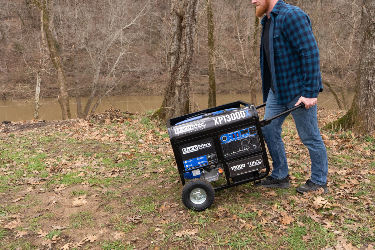 13,000W Portable Gasoline Generator with CO Alert - Reliable Backup Power for Home, Camping & Outdoor Emergencies