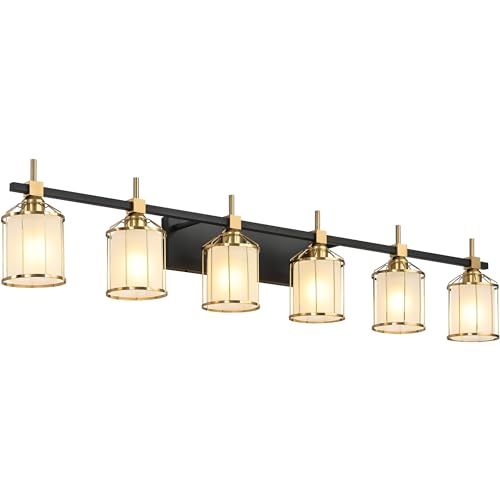 Black Bronze+Frosted Glass Shade