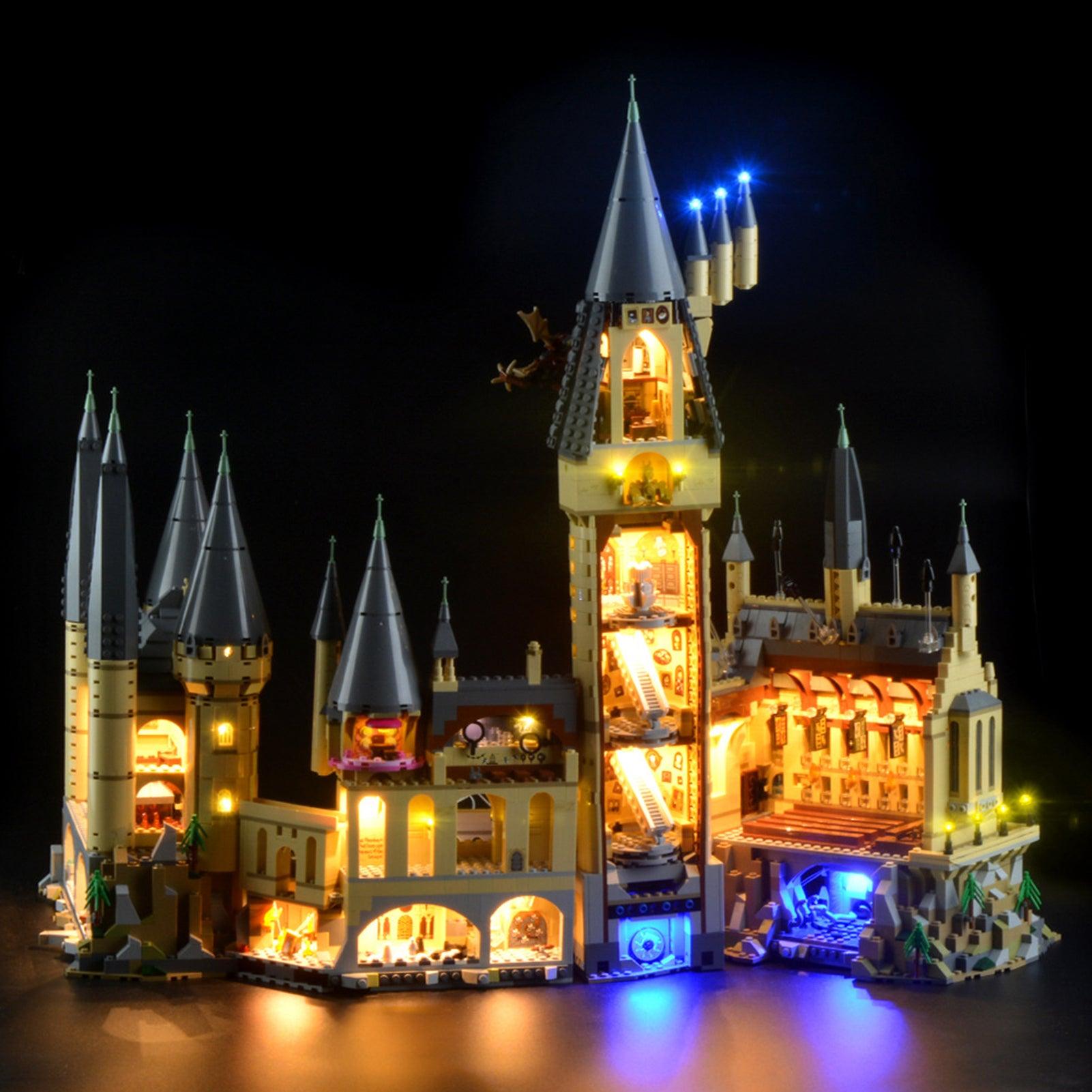 LEGO Harry Potter Hogwarts Castle 71043 Light Kit - LED Lighting Set for LEGO Building Models | Perfect for Display & Nighttime Illumination