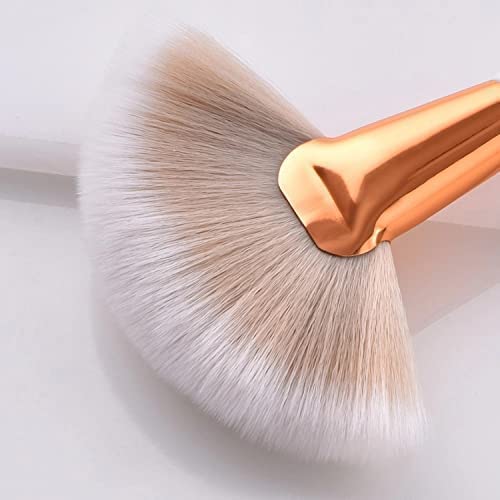 BESTOTTAM 9-Piece Mini Makeup Brush Set - Foundation, Blush, Eyeshadow, Eyeliner, Lip & Brow Brushes for Professional Makeup Application | Perfect for Travel, Home & Salon Use