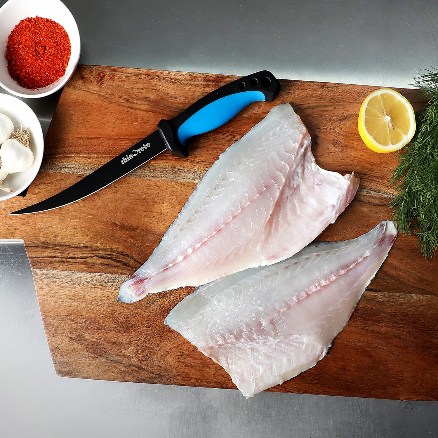 Rhinoreto Fish Fillet Knife Set - 5