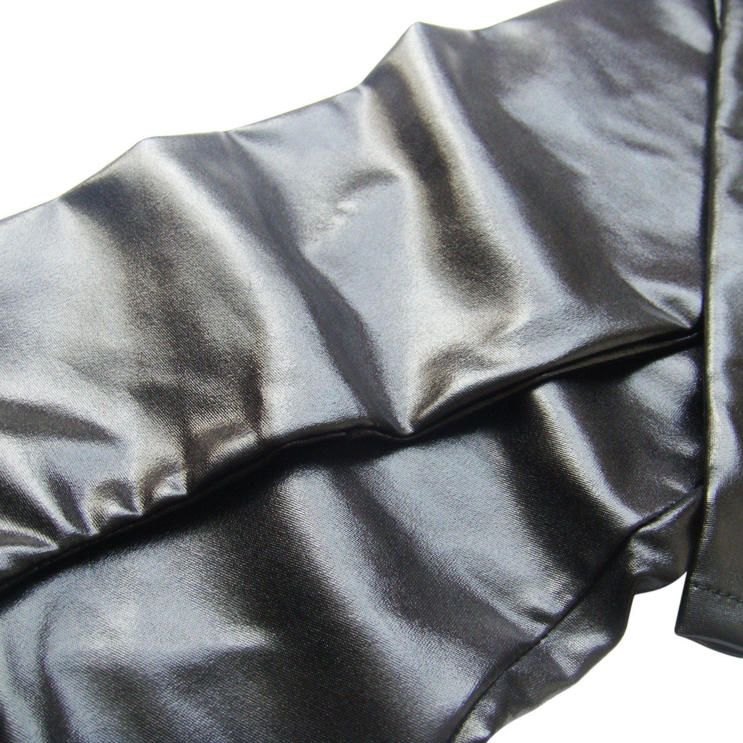 Sexy Club Women's Thigh High Stockings - Wet Look Leather Long Socks for Party, Cosplay & Night Out - Comfortable & Stretchy Fashion Hosiery