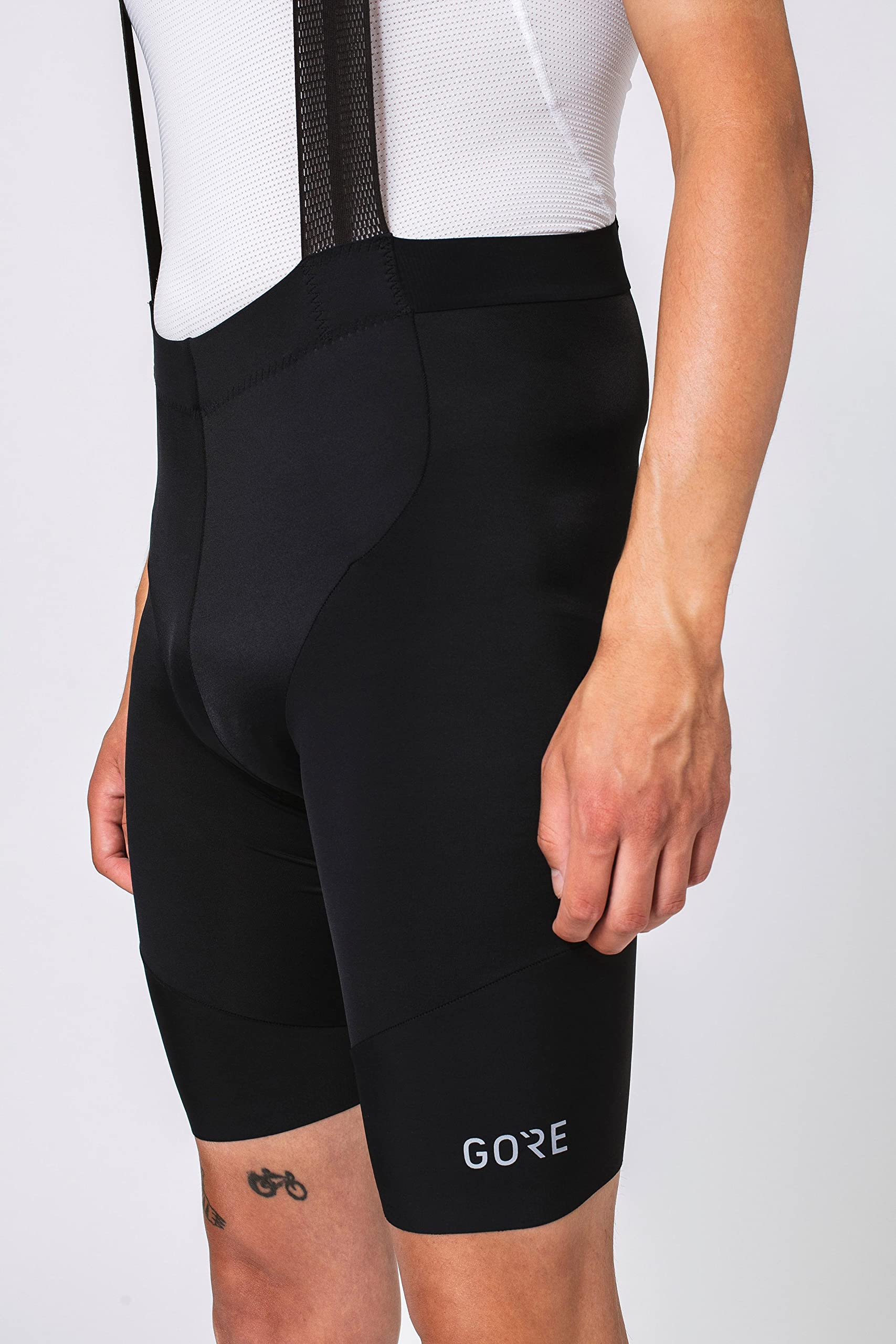 GORE WEAR Men's Cycling Bib Shorts - Breathable, Padded, High-Performance Bike Shorts for Road & Mountain Biking | Perfect for Long-Distance Rides & Training