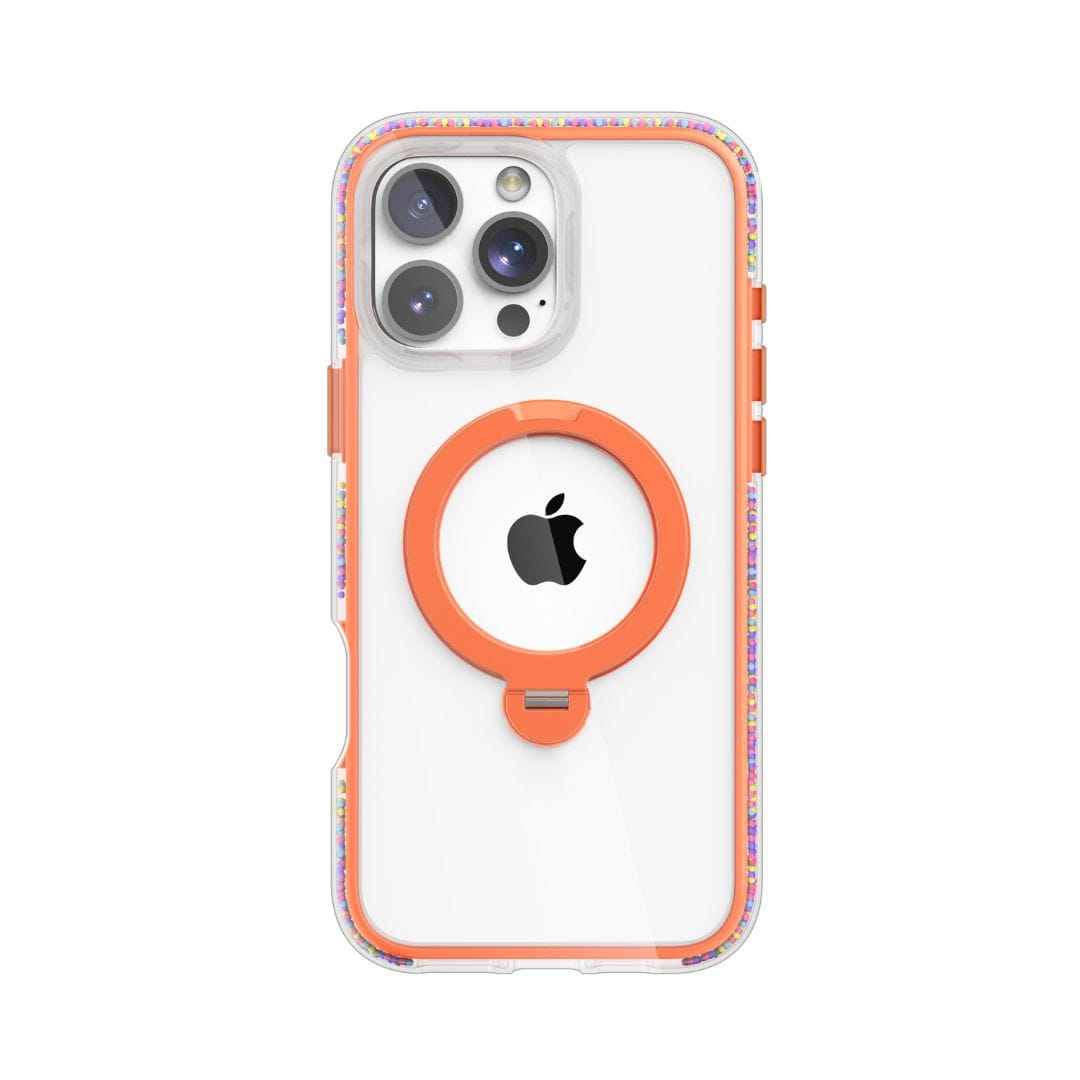 Raptic AirJoy Beads with 360° Rotating Kickstand for iPhone 16 Pro - Perfect for Watching Videos, Video Calls, and Hands-Free Viewing