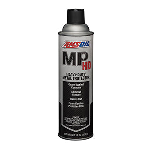 AMSOIL Heavy Duty Metal Protector - Premium Rust & Corrosion Prevention Spray for Automotive, Marine & Industrial Equipment - Ideal for Vehicle Undercarriage, Tools & Machinery Protection