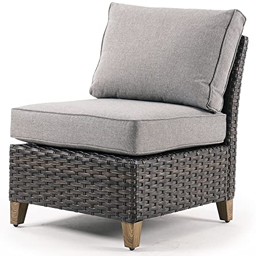 Grey-armless Sofa