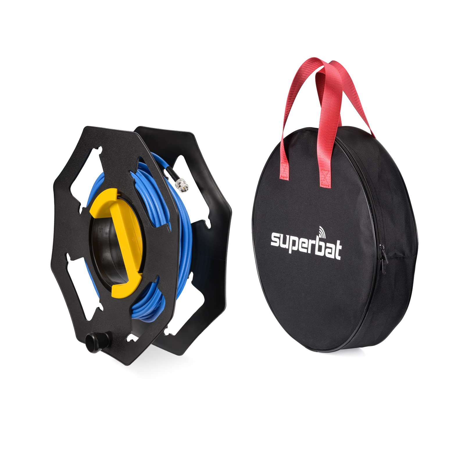 Superbat SDI Cable BNC Cable 75ohm Belden 1694A 100ft - 3G/6G SDI Cable Reel for HD-SDI/3G-SDI/4K/6K Video - Compatible with SDI Recorders, Cameras, Monitors, Converters, Routers & Broadcast Equipment - Ideal for Professional Video Production, Live Streaming & Studio Setups