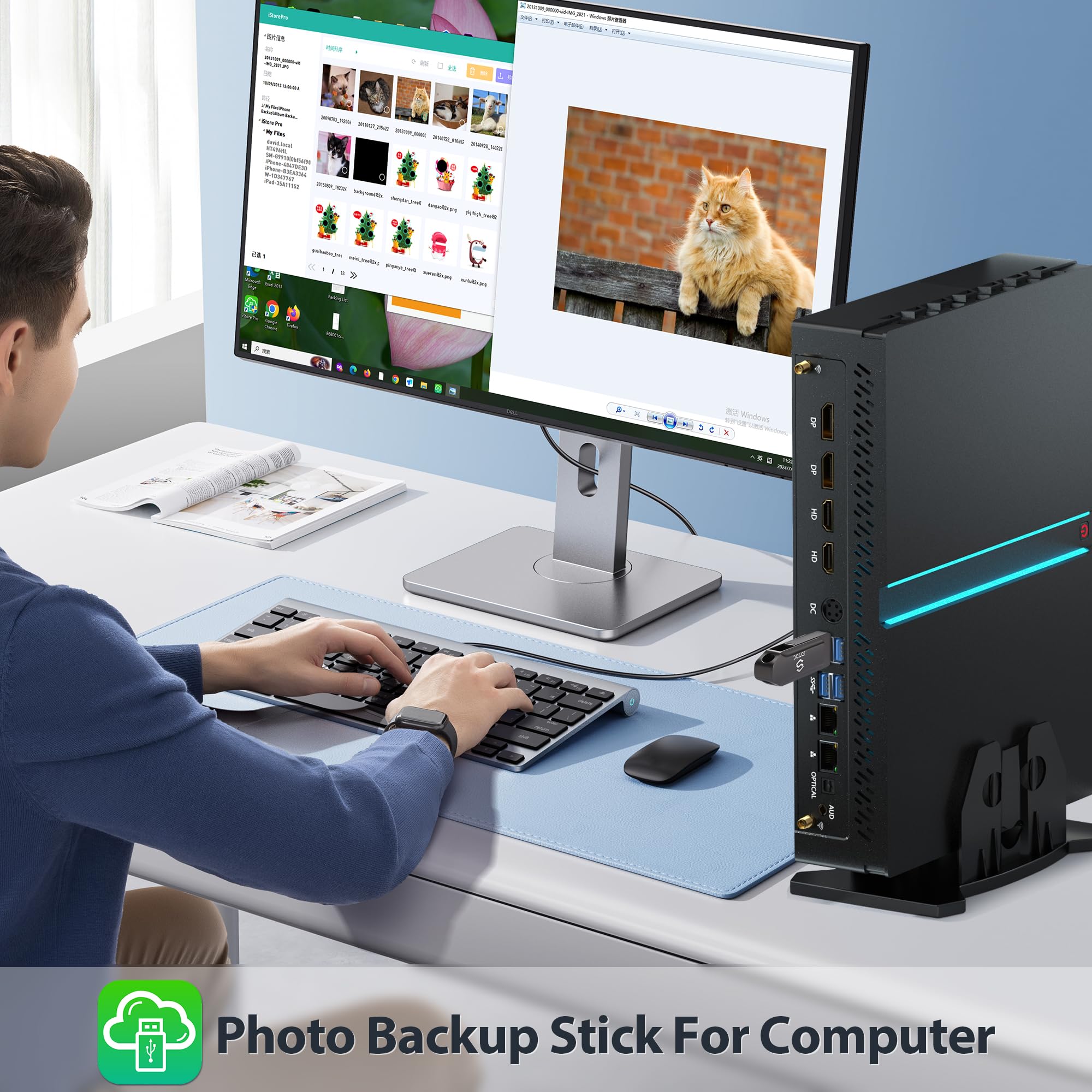 512GB USB Flash Drive for iPhone iPad Android PC - Universal Photo Video Backup Storage Device - Portable Memory Stick for Pictures, Videos, Files - Perfect for Travel, Work, School Data Transfer & Backup