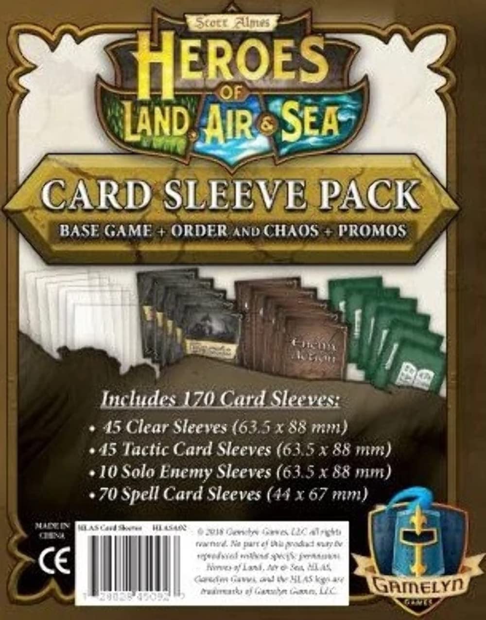 Gamelyn Games GLGHLASA02 Board Game Accessories - Enhance Your Tabletop Gaming Experience for Strategy & Adventure Games