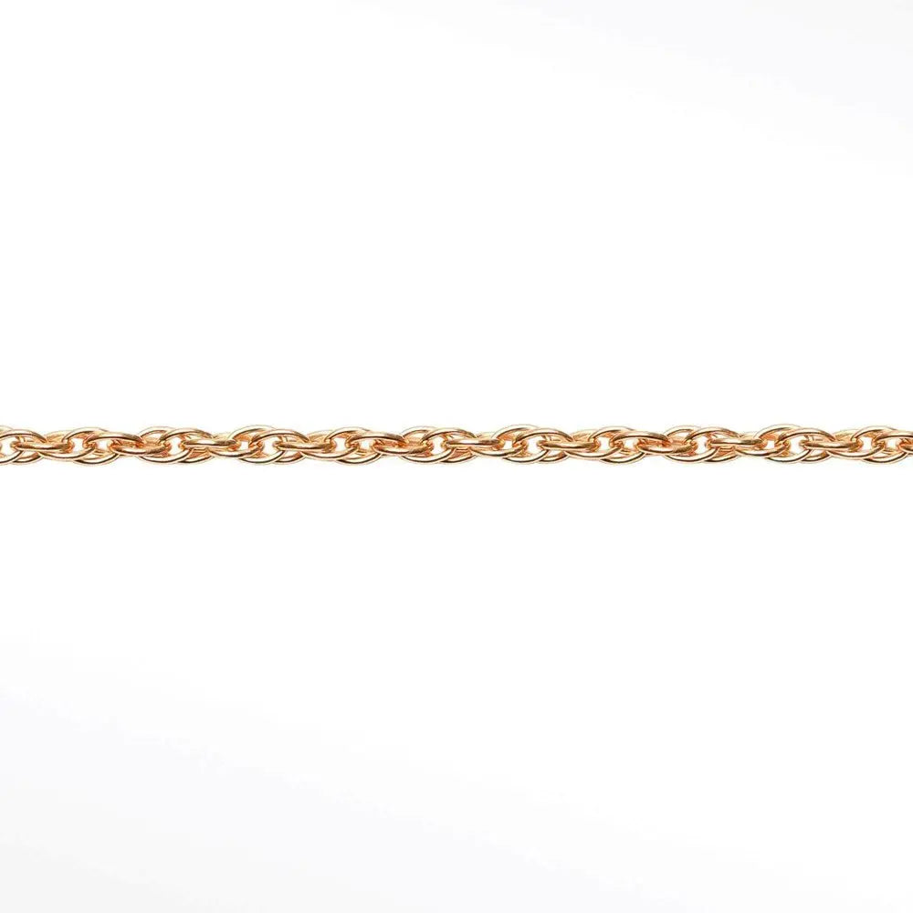 Permanent Bracelet Rope 2.2x1.5mm Rose Gold Filled Jewelry - Dainty & Elegant for Everyday Wear, Special Occasions & Gifts