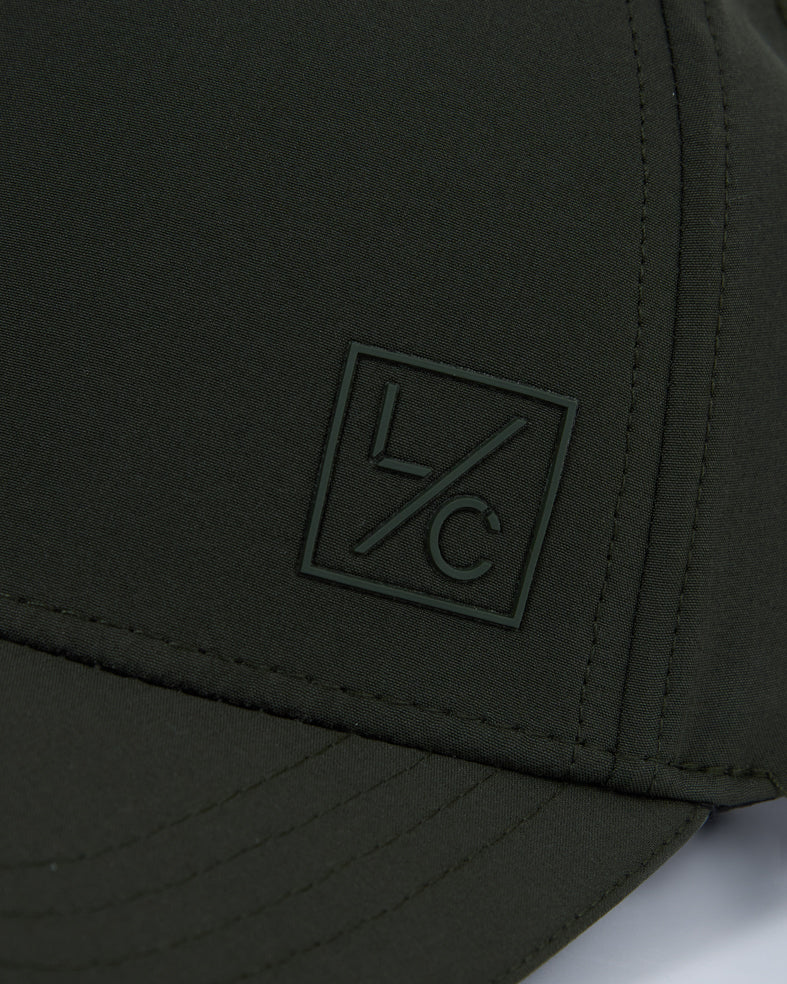 Men's LC Active Cap - Deep Green | Breathable & Lightweight Baseball Hat for Running, Hiking & Outdoor Sports