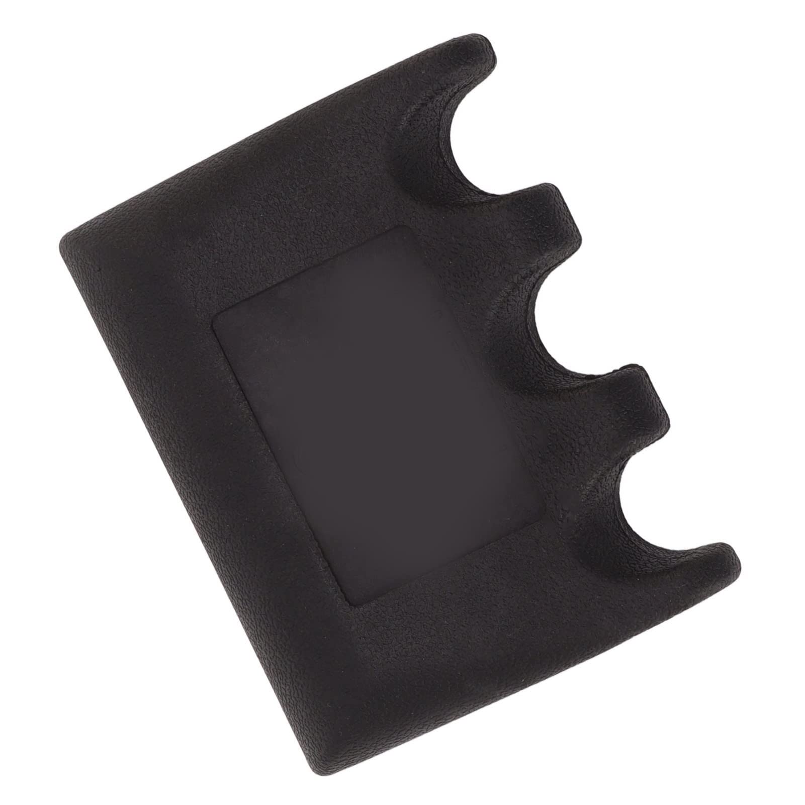 3-Hole Weighted Plastic Pool Cue Holder - Billiard Stick Organizer for Table & Chair - Perfect for Home Game Rooms, Bars, and Pool Halls
